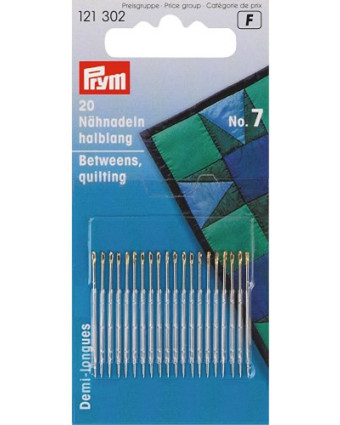 Aiguilles Demi Long N°7 0.7mm x31mm- Prym - Mercerine