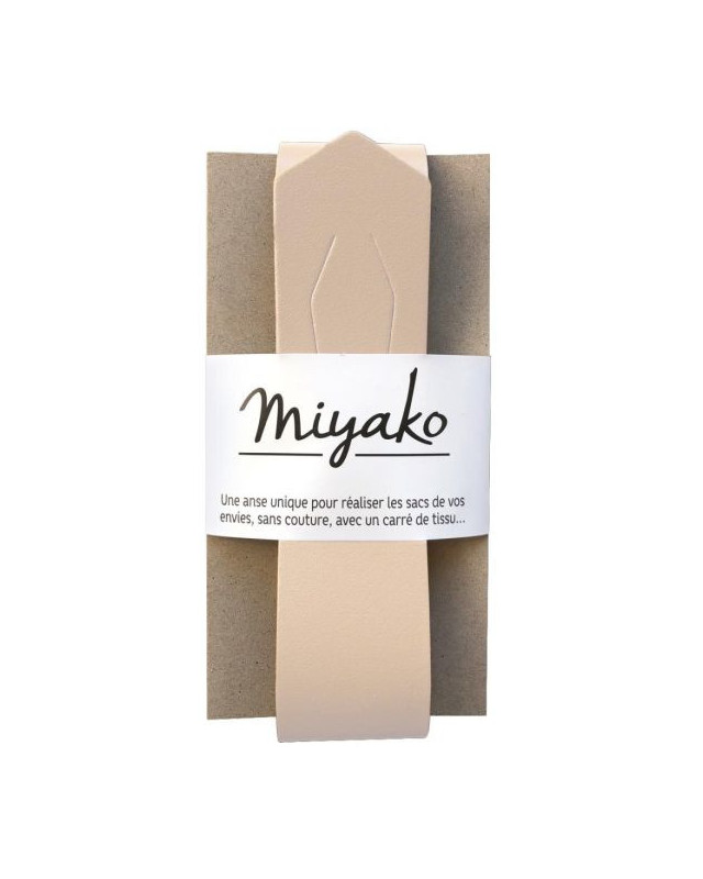 Anse en Cuir 50x4cm - Nude - Miyako - Mercerine