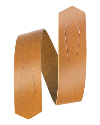 Anse en Cuir 50x4cm - Bronze- Miyako - Mercerine
