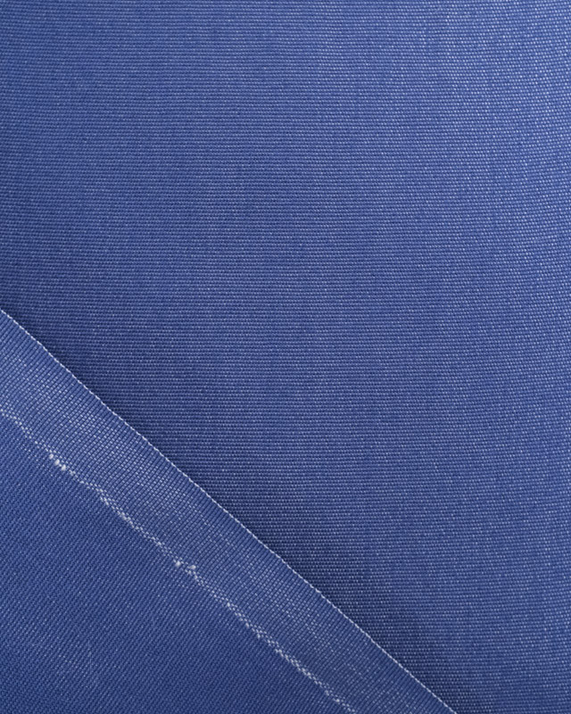 Tissu au mètre : Toile Transat Bleu Navy - Mercerine