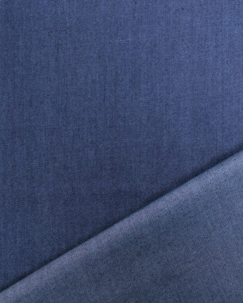 Tissu Chambray Indigo - Mercerine