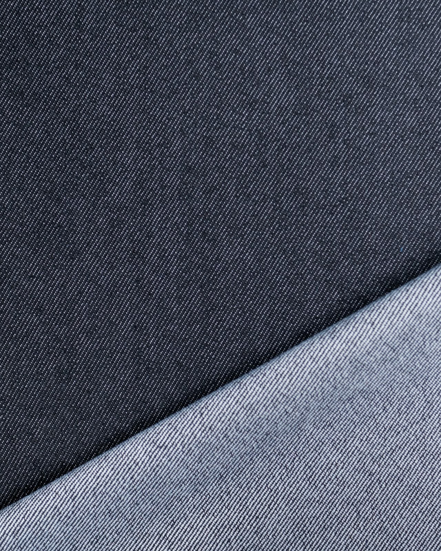 Tissu Jean Stretch Noir - Mercerine