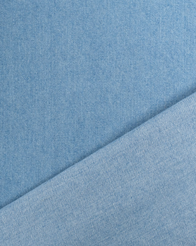 Tissu Jean Bleu Clair - Mercerine