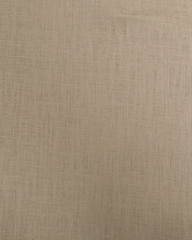 Tissu pur lin taupe- Mercerine