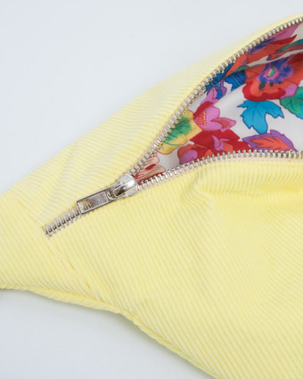 Kit de couture : Kit Banane - Jaune Pastel - Mercerine