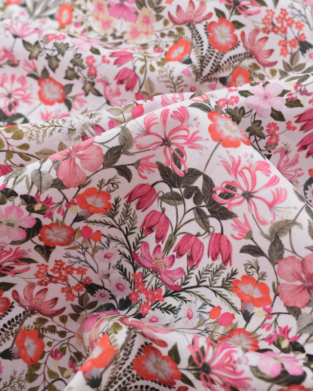 Tissu Liberty Fabrics@ Mary Patricia C Rose - Mercerine