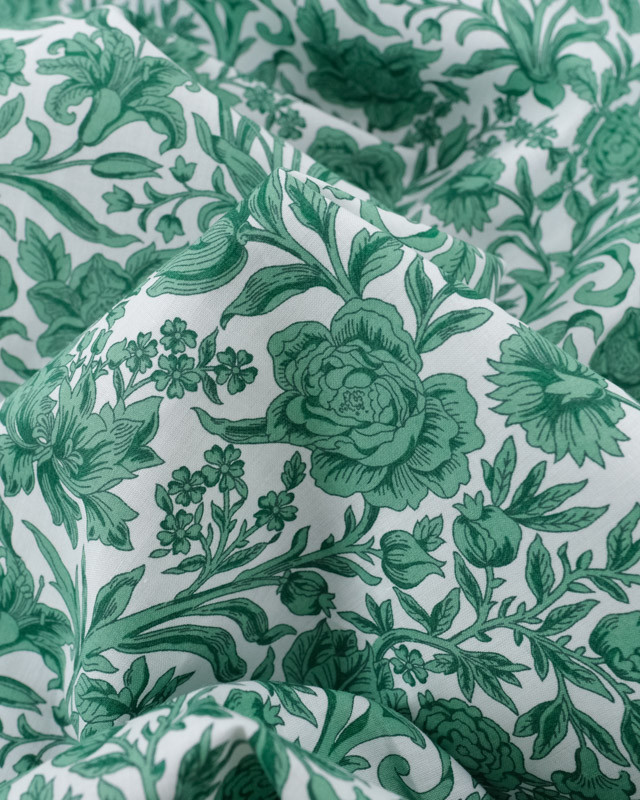 Tissu Liberty Fabrics@ Sambourne C Vert - Mercerine