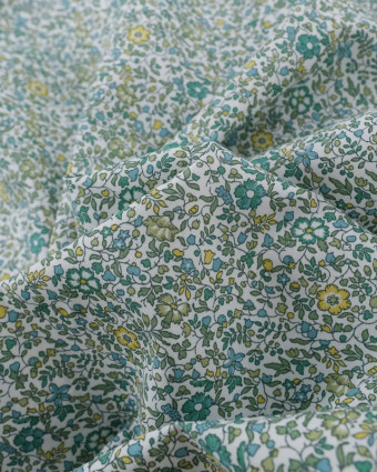 Tissu Liberty Fabrics@ Katie F Vert - Mercerine