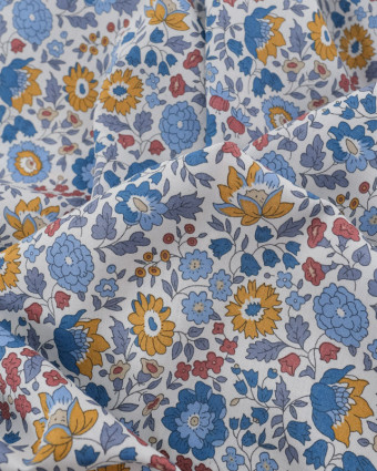 Tissu Liberty Fabrics@ Danjo F Bleu - Mercerine