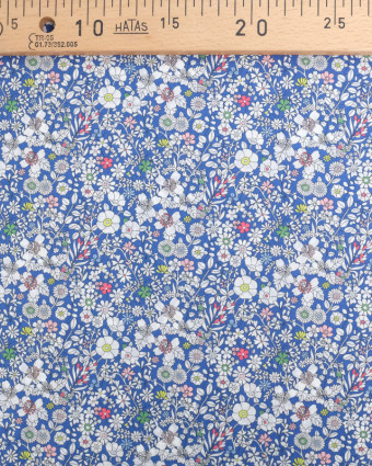 Tissu Liberty Fabrics@ June's Meadow CC Bleu - Mercerine