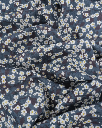 Tissu Liberty Fabrics@ Mitsi F Bleu - Mercerine