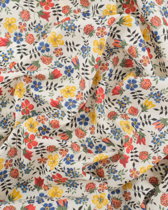 Tissu Liberty Fabrics@ Edenham T Ecru - Mercerine
