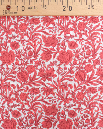 Tissu Liberty Fabrics@  Sambourne B Rouge - Mercerine