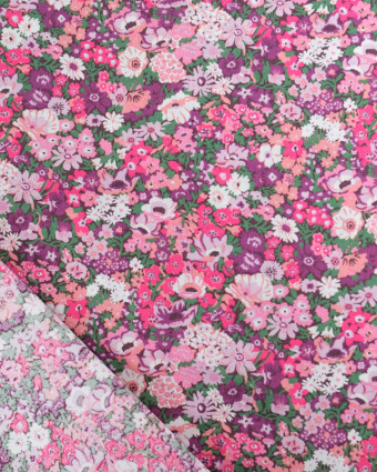 Tissu Liberty Fabrics@ Thorpe Hill C Rose  - Mercerine