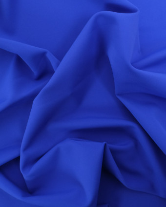 Tissu Lycra Uni Bleu Roi - Oeko-Tex - Mercerine