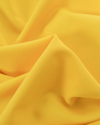 Tissu Lycra Uni Jaune - Oeko-Tex -  Mercerine