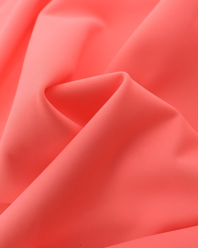 Tissu Lycra Uni Corail - Oeko-Tex -  Mercerine