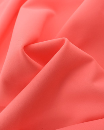 Tissu Lycra Uni Corail - Oeko-Tex -  Mercerine