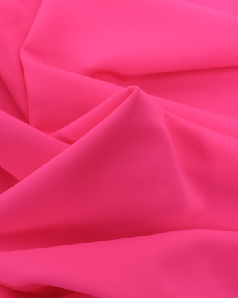 Tissu Lycra Uni Rose Fluo - Oeko-Tex - Mercerine