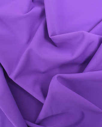 Tissu Lycra Uni Violet - Oeko-Tex - Mercerine