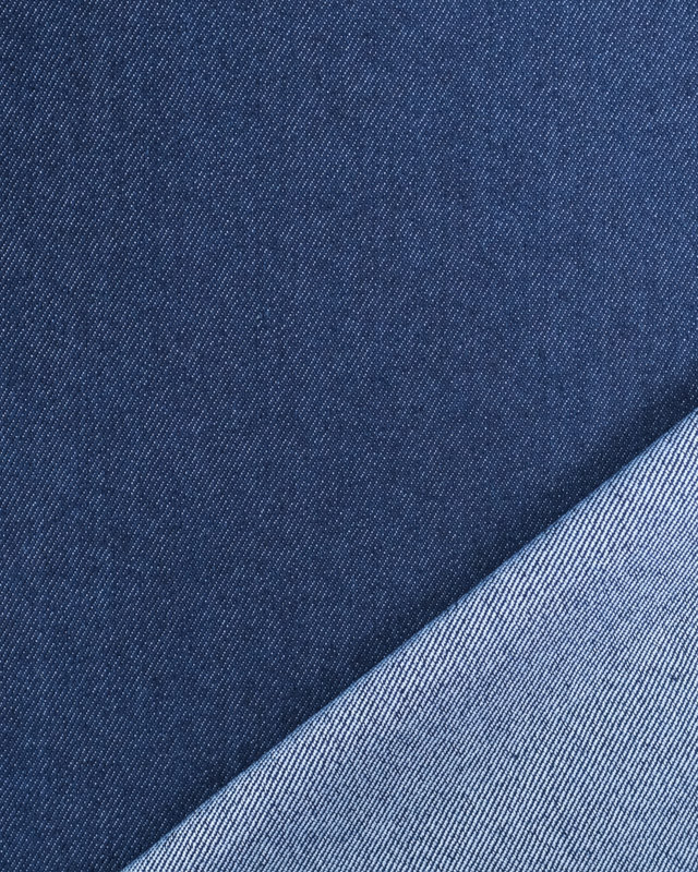 Tissu Jean Stretch Bleu Foncé - Mercerine