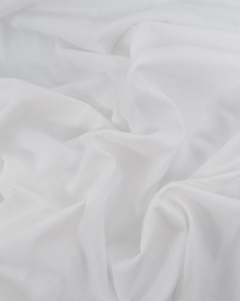 Tissu Jersey de coton blanc - Mercerine