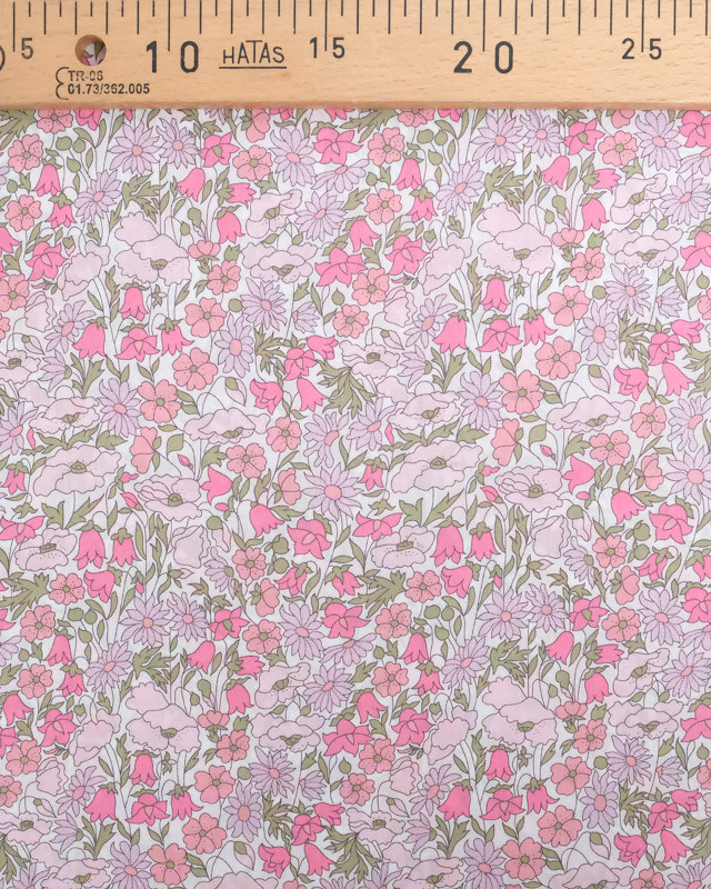 Tissu Liberty Fabrics@ Poppy and Daisy - Pailleté - Mercerine