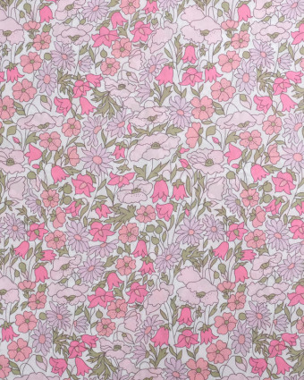 Tissu Liberty Fabrics@ Poppy and Daisy - Pailleté - Mercerine