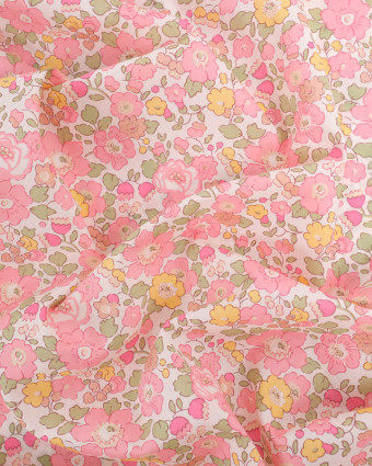 Tissu Liberty Fabrics@ Betsy - Pailleté - Mercerine