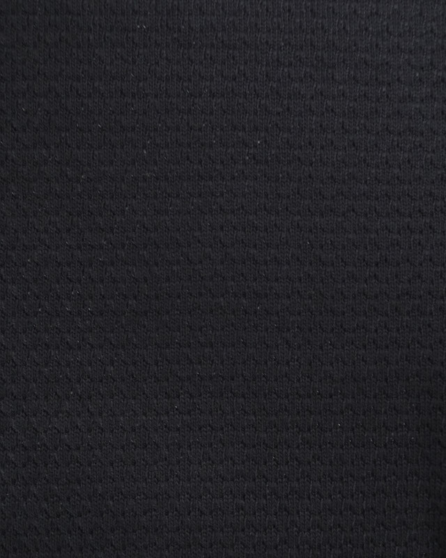 Tissu Maille Bambou Noir- Oeko-Tex - Mercerine