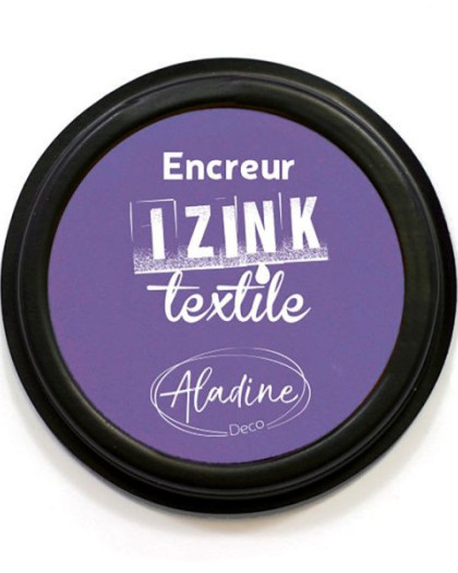 Encreur Izink Textile Violet Grenache  - Mercerine