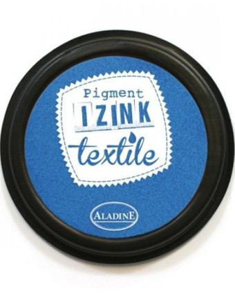 Encreur Izink Textile Bleu Clair Sky  -Mercerine