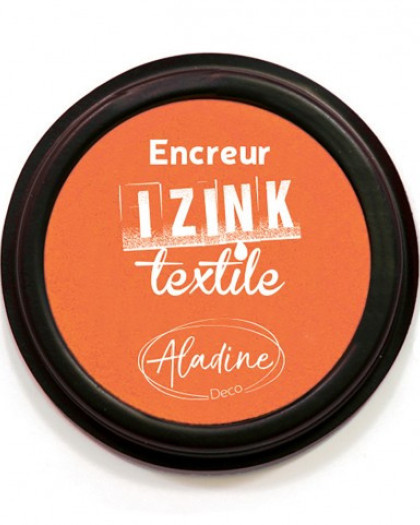 Encreur Izink Textile Orange  - Mercerine