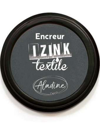 Encreur Izink Textile Gris Stone  - Mercerine