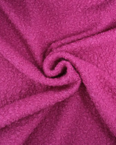 Tissu Bouclette Doux Fuchsia