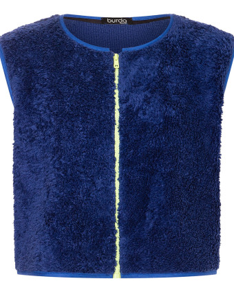 Patron Gilet Burda 5764 - Mercerine