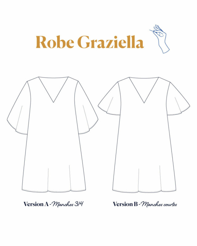 Patron Robe femme Graziella - Majam