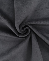 Minky Lisse Uni Anthracite Oeko-Tex