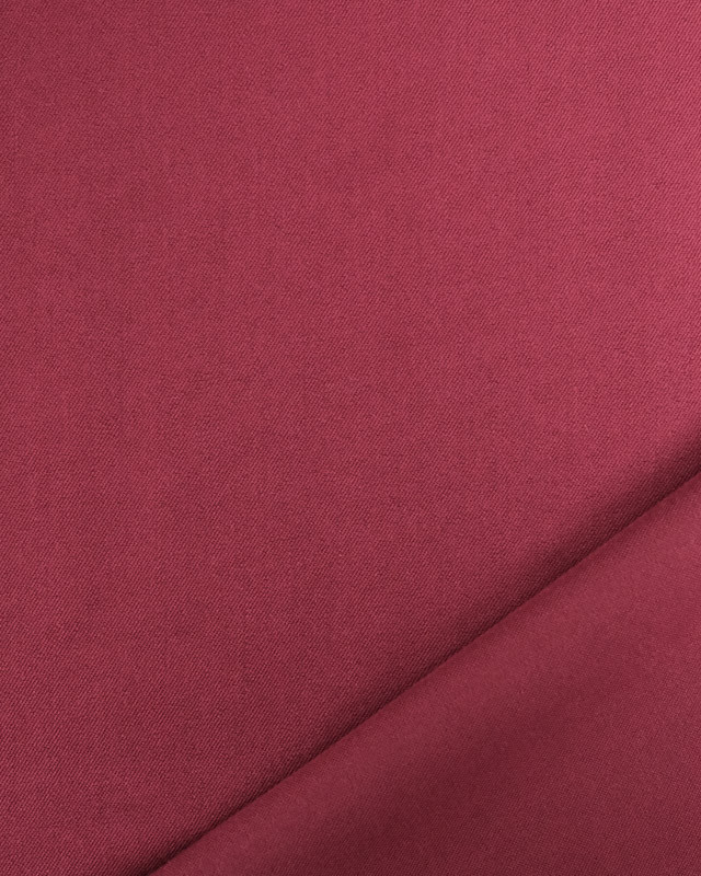 Tissu Jupe Veste Pantalon Bordeaux - Mercerine