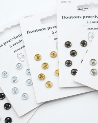 Bouton pression - Mercerine