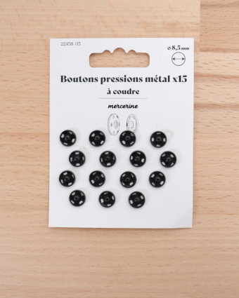 Bouton pression 8.5mm - Mercerine