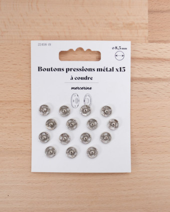 Bouton pression 8.5mm - Mercerine