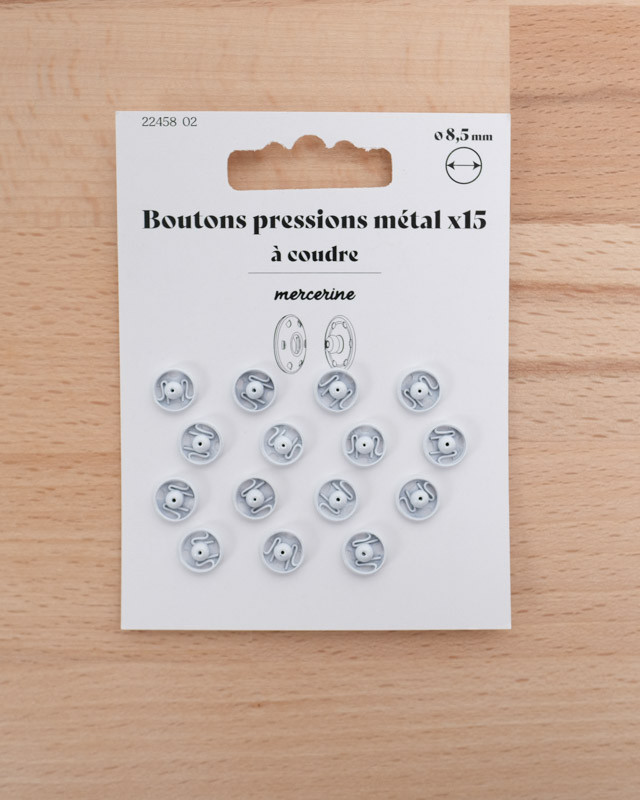 Bouton pression 8.5mm - Mercerine