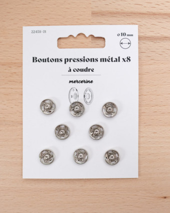 Pression bouton 10mm