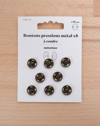 Pression bouton 10mm