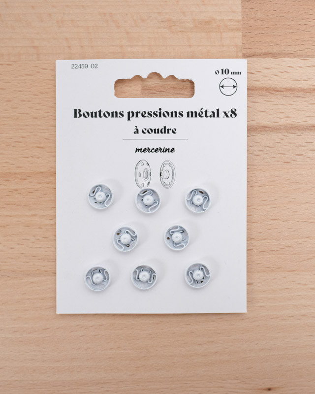 Pression bouton 10mm