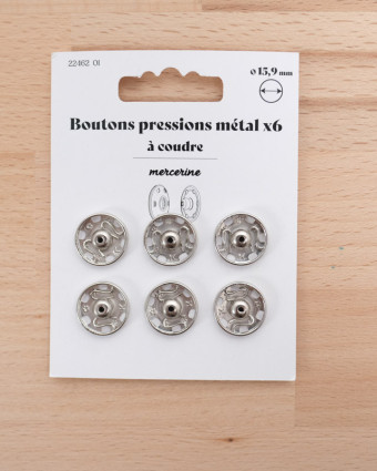 Pression bouton 11mm - Mercerine