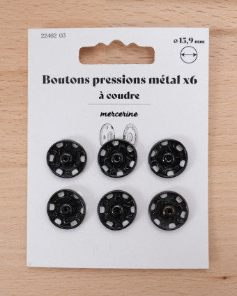 Pression bouton 11mm - Mercerine