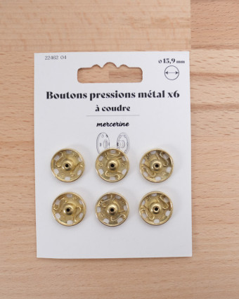 Pression bouton 11mm - Mercerine