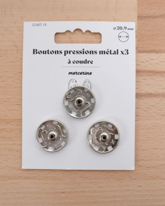 Pression à coudre 20,9mm - Mercerine